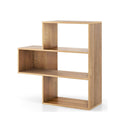 Concave Convex Bookshelf With Anti Toppling Device