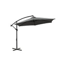 3M Outdoor Umbrella Cantilever Grey Without Base