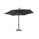 3M Outdoor Umbrella Cantilever Grey Without Base