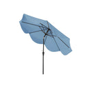 Patio Umbrella 2 Tier Market Table Umbrella With Crank Handle