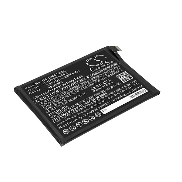 Cameron Sino Cs Ums200Sl 5000Mah Battery For Umi Umidigi S2 Mobile