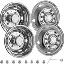 Wheel Simulators Dually Wheel Covers 19.5" 05-20 10 LUG Stainless for FORD F450 F550