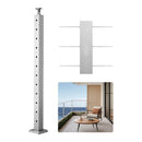 Cable Railing Post 42x2x2 Inch Pre-Drilled Post 1JZLGZXYS1061EF8W001V0