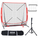 5x5 ft Baseball Softball Practice Net Hitting Batting Multiple Accessories