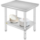 Stainless Steel Commercial Kitchen WORK TABLE 610x762mm