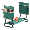 Garden Kneeler and Seat 6" Wide Pad 330lbs Capacity Folding Garden Stool