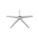 Office Chair Base Replacement, 710 mm 1134 kg Static Load Capacity, Heavy Duty Universal Computer Desk Chair Stool Base Part with Reinforced Metal Legs, Desk Chair Base Replacement Parts, Silver