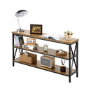 Narrow Console Sofa Table Couch Table 140 cm for Entryway & Living Room