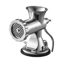 Manual Meat Grinder, 304 Stainless Steel Hand Meat Grinder with Suction Cup + Steel Table Clamp, Meat Mincer Sausage Maker & 2 Cutting Plates, Sausage Tube, Grinding Head for Beef Pepper Cookie