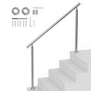 59 in/ 150cm Handrails for Outdoor Steps Staircase for Seniors Porch Deck
