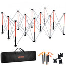 Portable Folding Workstand 1865 x 1261 mm Collapsible Work Stand 2041 kg