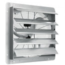 Shutter Exhaust Fan, 610 mm High-speed 1400RPM 2892 CFM, Aluminum Wall Mount Attic Fan with AC-motor, Ventilation and Cooling for Greenhouses, Garages, Sheds, Shops