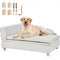 Pet Sofa Dog Couch for Large-Sized Dogs Dog Cat Sofa Bed 110 lbs White