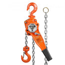 Manual Lever Chain Hoist, 3/4 Ton 1650 lbs Capacity 10 FT Come Along, G80 Galvanized Carbon Steel with Weston Double-Pawl Brake, Auto Chain Leading & 360° Rotation Hook, for Garage Factory Dock
