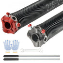 Garage Door Torsion Springs Pair of 0.218 x 2 x 23inch with Winding Bars