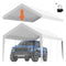 Carport Replacement Canopy Cover 10 x 20 ft, Garage Top Tent Shelter Tarp Heavy-Duty Waterproof & UV Protected, Easy Installation with Ball Bungees,White (Only Top Cover, Frame Not Include)