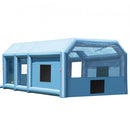 Inflatable Paint Booth 23x13.1x9ft Inflatable Spray Booth 750W+480W Blower