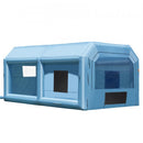 Inflatable Paint Booth 21x13.5x9.8ft Inflatable Spray Booth 1100W Blower