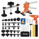 56 PCS Dent Removal Kit, Paintless Dent Repair Kit with Golden Lifter, Bridge Puller, Car Dent Puller with Puller Tabs, Hot Glue Gun for Auto Body Dents, Hail Damage, Door Ding