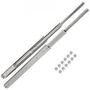 Drawer Slide Soft Close Drawer 1Pair 36" Ball Bearing Full Extension 500lb