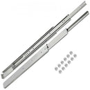 Drawer Slide Soft Close Drawer 1Pair 40" Ball Bearing Full Extension 500lb
