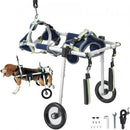 2 Wheels Dog Wheelchair for Back Legs, Pet Wheelchair Lightweight & Adjustable Assisting in Healing,  Dog Cart/Wheelchair for Injured, Disabled, Paralysis, Hind Limb Weak Pet(S)