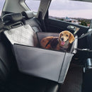Dog Booster Car Seat Pet Car Seat for S M L Dogs up to 22 kg Gray