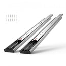 10 Pairs of 508mm Drawer Slides Side Mount Rails, Heavy Duty Full Extension Steel Track, Soft-Close Noiseless Guide Glides Cabinet Kitchen Runners with Ball Bearing, 100 Lbs Load Capacity