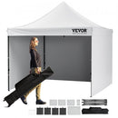 Pop Up Canopy Tent Outdoor Gazebo Tent 10x10FT with Sidewalls & Bag White