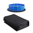 21ft Round Pool Liner Pad, Pool Liner Pad for Above Ground Swimming Pools, Extra-Thick Pool Mat, Prevents Punctures, Recycled Geotextile Material Underlayment Pad, Extend Liner Life