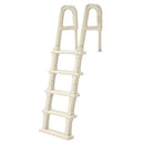 Swimming Pool Ladder, 75°Inclined 5-Step Double Handrails Stair, Non-slip Steps of 136 kg Load Capacity, for 1219.2-1371.6 mm Inground & Above-ground Pools of Any Deck Surface Indoor & Outdoor
