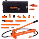 12 Ton Porta Power Kit, Hydraulic Ram with Pump with 1.4 m Oil Hose, Portable Hydraulic Jack with Storage Case for Automotive, Garage, Farm, Mechanic