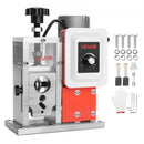 Electric Wire Stripping Machine, 1.5-40 mm, 400W Automatic Motorized Cable Stripper, 9.84 IPS (15 m/min) Wire Peeler with Alloy Blades, V-Shaped Rollers, Cooling Fan, for Scrap Copper Recycling