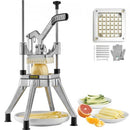 Commercial Vegetable Fruit Chopper 1/2? Blade Heavy Duty Professional Food Dicer Kattex French Fry Cutter Onion Slicer Stainless Steel for Tomato Peppers Potato Mushroom, Sliver