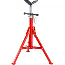 Fold-a-Jack V-Head High Pipe Stand, Pipe Capacity 30cm, Height 71 - 132 cm