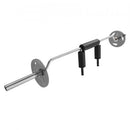 Safety Squat Bar, 318kg Fitness Squat Olympic Bar, Safety Squat Bar Attachment with Shoulder and Arm Pads, 28mm Diameter Weight Bar, Ideal for Front Squats, Lunges, Rehab, Physical Therapy