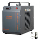 Industrial Water Chiller, CW-5202, Industrial Water Cooler Cooling System with Built-in Compressor 7L Water Tank Capacity 13 L/min Max Flow Rate, for CO2 Laser Engraving Machine Cooling Machine
