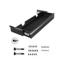 68 cm Under Desk Drawer Organizer Slide-out Drawer Space Saver Home Office