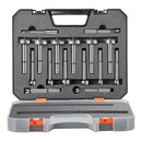 Forstner Bit Set, 16 Pcs Forstner Drill Bits Set, 1/4" to 1-5/8", Carbon Steel, with Universal Round Shank, Forstner Drill Bit for Wood and Composite Board, Forstner Bits for Woodworking