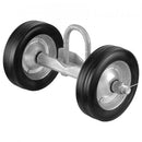 Sliding Gate Kit, 6” Rolling Gate Hardware Kit, Universal Sliding Gate Rollers Track Wheels, Heavy Duty Sliding Gate Guide Roller for Sliding Gates and Rolling Door,600 lbs Max. Load,Black