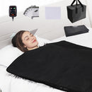 Sauna Blanket for Detoxification, Portable Far Infrared Sauna for Home Relaxation, 1-6 Level Adjustable Temprature Rannge 35-85°C, 1-60 Minutes Timer,1800x800mm