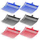 6Pcs Manure Fork Replacement Head 18 Tine Horse Stable Mulch Fork Heads