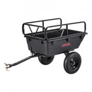 Dump Trailer 227 kg 10 Cu. Ft Tow Behind Plastic Garden ATV Trailer Cart