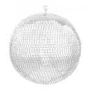 Mirror Disco Ball 495 mm Silver Party Large Disco Ball with Hanging Ring