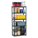 Storage Shelves 16" D x 32" W x 72" H 5-tier Garage Storage Shelving，406 x 813 x 1829 mm