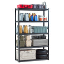 Storage Shelves 18" D x 48" W x 78" H 5-tier Garage Storage Shelving，457 x 1219 x 1981 mm