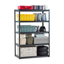 Storage Shelves 24" D x 48" W x 72" H 5-tier Garage Storage Shelving，609 x 1219 x 1829 mm