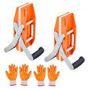 Double Handed Stone Carrying Clamps 299 kg Granite Panel Carriers