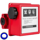 Mechanical Fuel Meter Fuel Flow Meter 20 GPM 3-Digital Fuel Transfer Meter