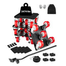 Furniture Dolly Heavy Duty Furniture Mover with 5 Wheels 1575 kg Capacity